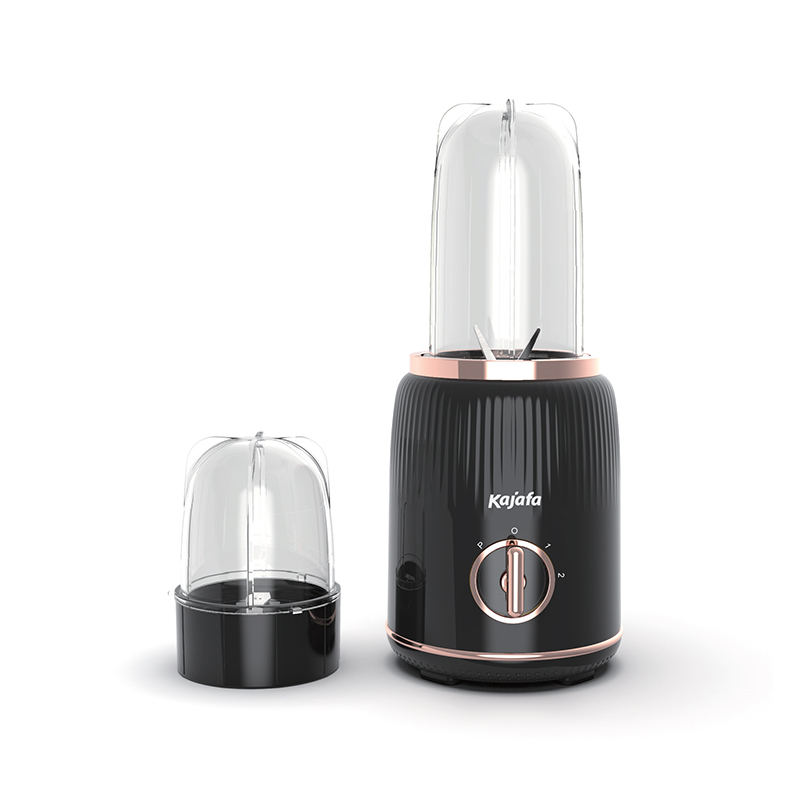 BL385AB 블렌더 스무디 메이커 2 in 1, 300ml 그라인더가 있는 다기능 개인 블렌더 믹서, 쉐이크 및 스무디용 500ml 병