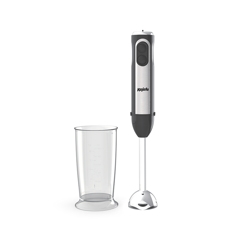 HB818B1 핸드 블렌더, 600ml 비커 - 강력한 500W - 2단계 속도 및 터보 설정 - 식품 등급 304 스테인리스 스틸 칼날 - 인체공학적 스틱 핸들 - BPA 없음