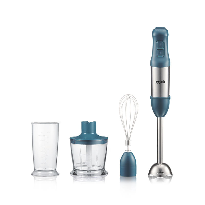 HB829BCE 핸드 블렌더 4-in-1 스틱 이머전 블렌더, 500ml 푸드 프로세서, 600ml 비커, 이유식, 주스, 소스 및 수프용 계란 거품기 700W가 포함된 8단 핸드헬드 전기 거품기