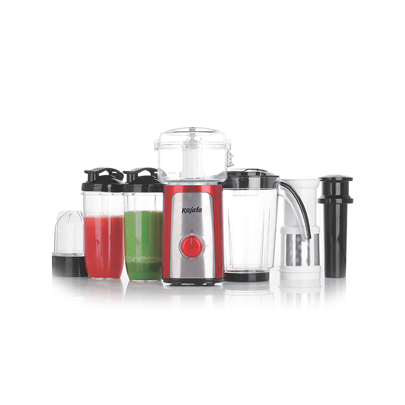 BL359ABCE-5 IN 1 17 PCS 휴대용 블렌더, 푸드 프로세서 및 그라인더가 있는 스무디 메이커, 과즙 추출기 기계