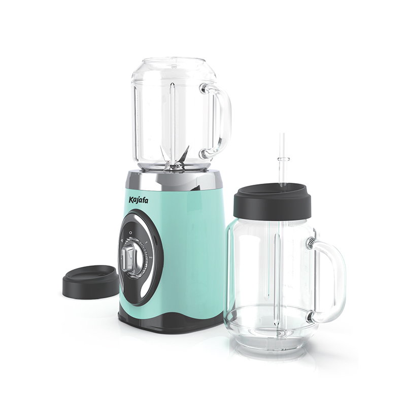 BL-369B-P5 2-in-1 스탠드 믹서 및 스무디 메이커 - 300W, 플라스틱, 스테인리스 스틸, 600ml