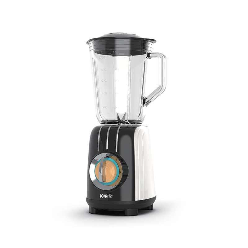 BL485B-G 1000ml 유리 블렌딩 용기 및 스테인리스 스틸 블레이드, 조리대 블렌더, 고출력 개인용 블렌더가 포함된 펄스 제어 기능이 있는 레트로 스타일 2단 속도